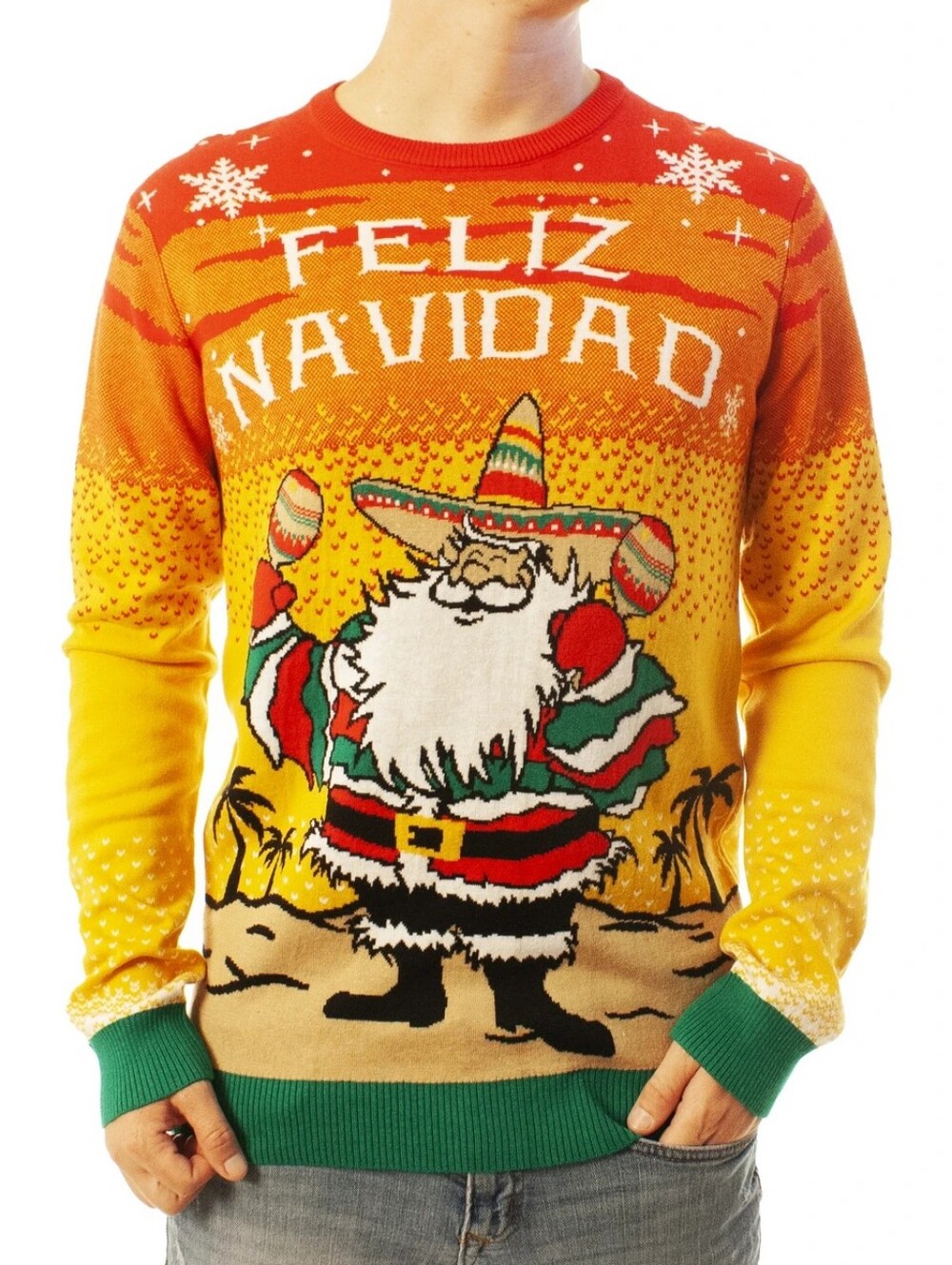 Ugly Christmas Sweater - Feliz Navugly (Unisex)